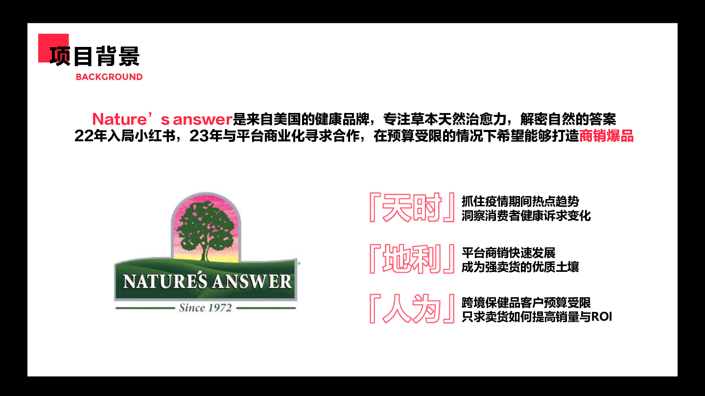 与健康品牌Nature一起,解锁小红书商销高ROI